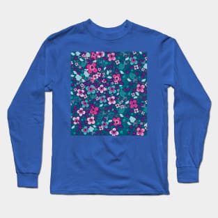 Pink Sakura flower blooms Long Sleeve T-Shirt